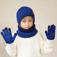 Women's Elegant Basic Solid Color Rib-knit Wool Cap main image 3