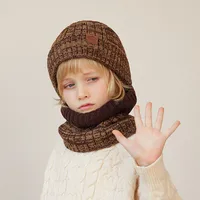 Women's Elegant Basic Solid Color Rib-knit Wool Cap main image 4
