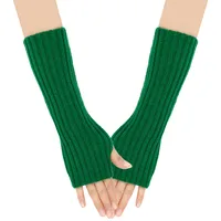 Women's Modern Style Solid Color Gloves 1 Pair sku image 4