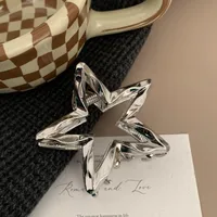 Women's Vintage Style Pentagram Alloy Plating Hair Claws sku image 1