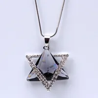 Simple Style Solid Color Alloy Copper Inlay Glass Women's Sweater Chain main image 5