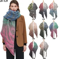 Women's Elegant Basic Color Block Polyester Scarf main image 4