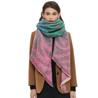 Women's Elegant Basic Color Block Polyester Scarf main image 1