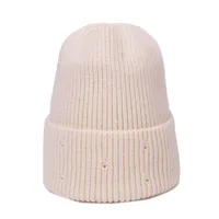 Women's Basic Simple Style Solid Color Pom Poms Eaveless Wool Cap sku image 8