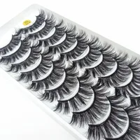 Lady Solid Color Chemical Fiber False Eyelashes 1 Set main image 1