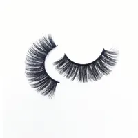 Lady Solid Color Chemical Fiber False Eyelashes 1 Set main image 2
