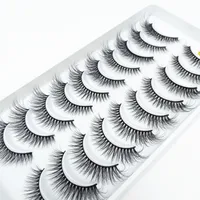 Lady Solid Color Chemical Fiber False Eyelashes 1 Set main image 4