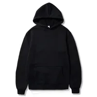 Unisex Hoodies Long Sleeve Pocket Simple Style Solid Color main image 5
