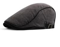 Unisex Basic Retro British Style Solid Color Curved Eaves Beret Hat sku image 5
