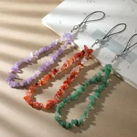 Lady Streetwear Irregular Natural Stone Mobile Phone Chain main image 4