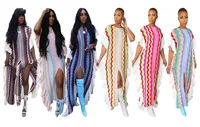 Women's Sweater Dress Casual Round Neck Sleeveless Geometric Maxi Long Dress Daily Street main image 5