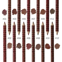 Casual Solid Color Wood Lip Pencil main image 4