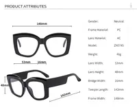 Simple Style Solid Color Ac Square Full Frame Women's Sunglasses main image 8