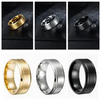 Simple Style Geometric 201 Stainless Steel No Inlaid Gold Plated Unisex main image 8