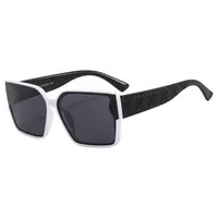 Elegant Simple Style Color Block Pc Square Full Frame Women's Sunglasses main image 4