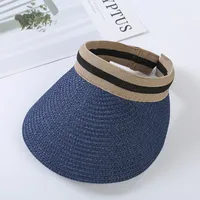 Women's Lady Simple Style Solid Color Big Eaves Straw Hat sku image 5