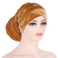 Women's Basic Solid Color Eaveless Beanie Hat main image 2
