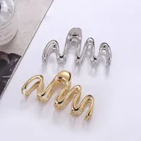 Women's Vintage Style Snake Metal Plating Hair Claws main image 1
