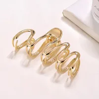Women's Vintage Style Snake Metal Plating Hair Claws main image 3