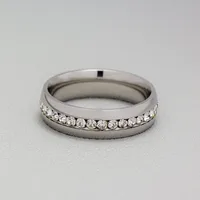 Wholesale Jewelry Geometric 201 Stainless Steel Rhinestone Gold Plated main image 4