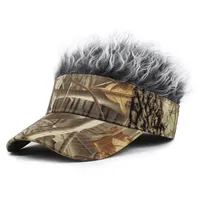 Unisex Streetwear Solid Color Camouflage Flat Eaves Baseball Cap main image 5