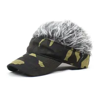 Unisex Streetwear Solid Color Camouflage Flat Eaves Baseball Cap main image 3