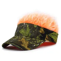 Unisex Streetwear Solid Color Camouflage Flat Eaves Baseball Cap sku image 22