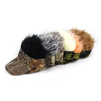 Unisex Streetwear Solid Color Camouflage Flat Eaves Baseball Cap main image 2