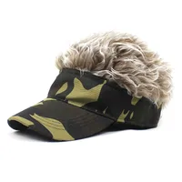 Unisex Streetwear Solid Color Camouflage Flat Eaves Baseball Cap sku image 19