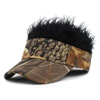 Unisex Streetwear Solid Color Camouflage Flat Eaves Baseball Cap sku image 16