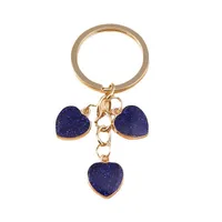 Cute Heart Shape Metal Women's Bag Pendant Keychain main image 3