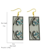 Streetwear Geometric Plating Alloy No Inlaid Earrings main image 1