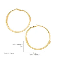 Ins Style Luxurious Lady Geometric Alloy Earrings main image 2