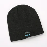 Wireless Bluetooth Music Hat Autumn And Winter Listening To Music And Talking Knitted Hat sku image 3