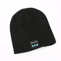 Wireless Bluetooth Music Hat Autumn And Winter Listening To Music And Talking Knitted Hat sku image 1