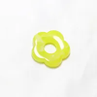 1 Piece 26 * 26mm Hole 1~1.9mm Arylic Flower Pendant sku image 6