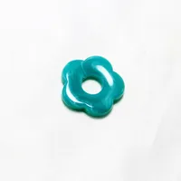 1 Piece 26 * 26mm Hole 1~1.9mm Arylic Flower Pendant sku image 2