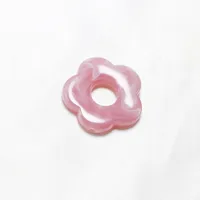 1 Piece 26 * 26mm Hole 1~1.9mm Arylic Flower Pendant sku image 13