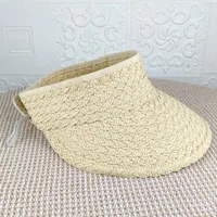 Women's Casual Solid Color Big Eaves Sun Hat sku image 4
