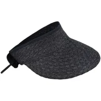 Women's Casual Solid Color Big Eaves Sun Hat main image 3