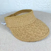 Women's Casual Solid Color Big Eaves Sun Hat main image 2
