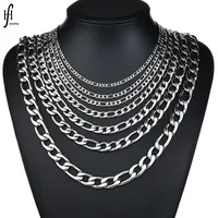 Titanium&stainless Steel Simple Geometric Necklace  (necklace Length 50cm Width 3.5mm) Nhhf1240-necklace-length-50cm-width-3.5mm sku image 4