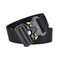 Basic Classic Style Solid Color Alloy Plastic Canvas Unisex Woven Belts sku image 4