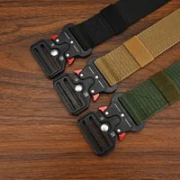 Basic Classic Style Solid Color Alloy Plastic Canvas Unisex Woven Belts main image 2