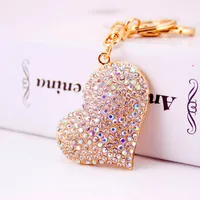 Cartoon Style Heart Shape Alloy Unisex Bag Pendant Keychain sku image 4