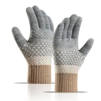 Women's Elegant Classic Style Color Block Gloves 1 Pair sku image 1