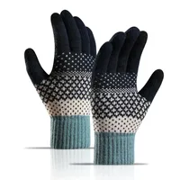 Women's Elegant Classic Style Color Block Gloves 1 Pair sku image 4