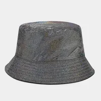Women's Vacation Color Block Big Eaves Bucket Hat sku image 8