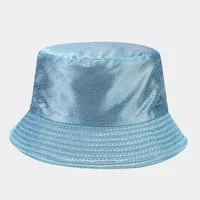 Women's Vacation Color Block Big Eaves Bucket Hat sku image 6
