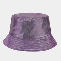 Women's Vacation Color Block Big Eaves Bucket Hat sku image 9
